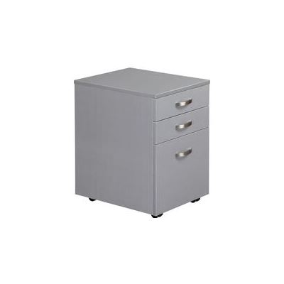 Knight Furniture EKO 2 Drawer & File Mobile Silver (9421024645076)
