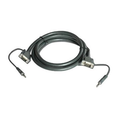 KRAMER VGA + 3.5MM AUDIO MALE TO MALE CABLE 1.8M (92-2202006)