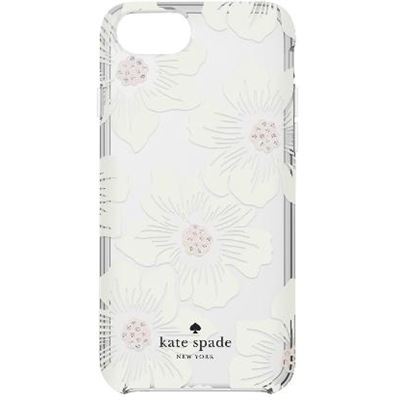 KSNY Hardshell Clear iPhone 7/8 - Floral Cream (KSIPH-055-HHCCS)