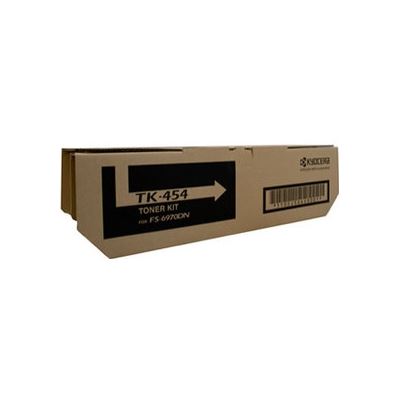 Kyocera Toner Kit - Black: Yield: 15,000 pages 5% A4 coverage (TK-454)