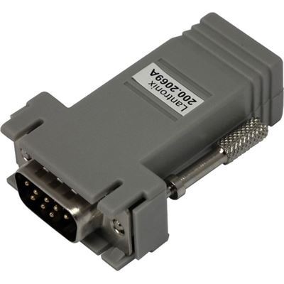 Lantronix RJ45 to DB9M DCE Adapter for SLC, EDSxPR (200.2069A)