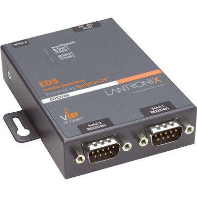 Lantronix EDS2100 2-port Ethernet to Serial Device (ED2100002-01)
