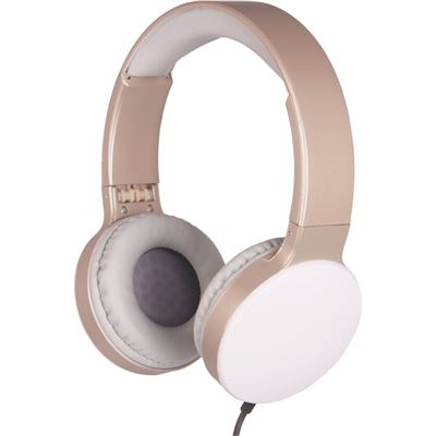 Laser Foldable Headphones with 3.5mm Cable On-Ear (AO-HEAD18-WGD)