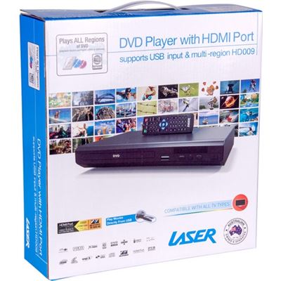 Laser DVD Player with HDMI & USB (DVD-HD009)