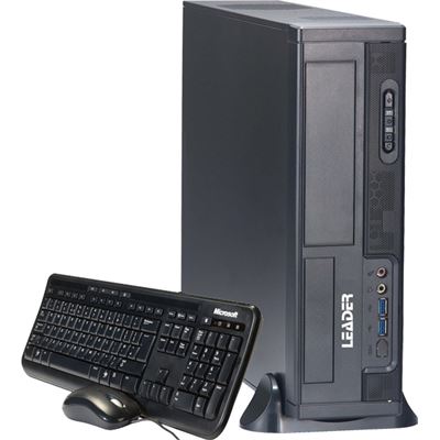 Leader Corporate S13 i3-7100 Desktop Slim PC Windows 10 Pro (SS13)