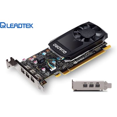 Leadtek nVidia Quadro P1000 PCIe Workstation Card 4GB DDR5 (P1000)