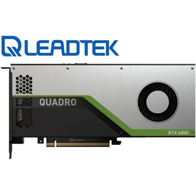Leadtek nVidia Quadro RTX4000 PCIe Workstation Card 8GB (RTX4000-P)