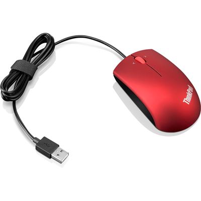 Lenovo ThinkPad Precision USB Mouse - Heatwave Red (0B47155)