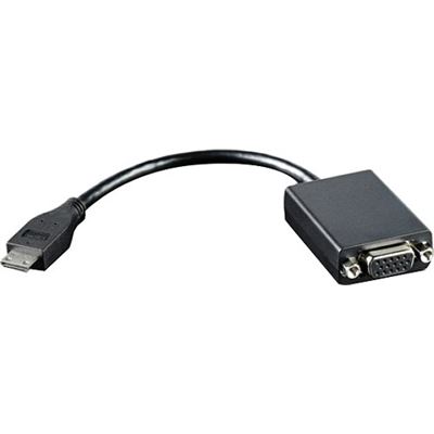 Lenovo ThinkPad mini-HDMI to VGA adapter (4X90F33442)