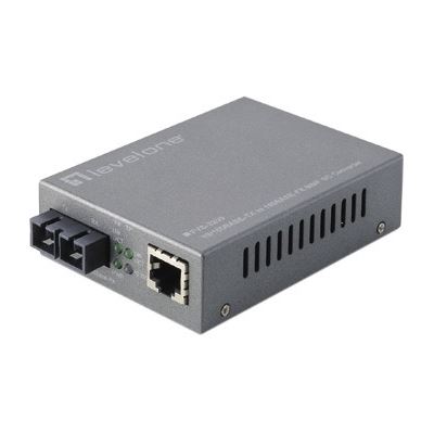 Level One Managed Fiber Media Converter, 10/100BASE-TX to (FVS-3200)