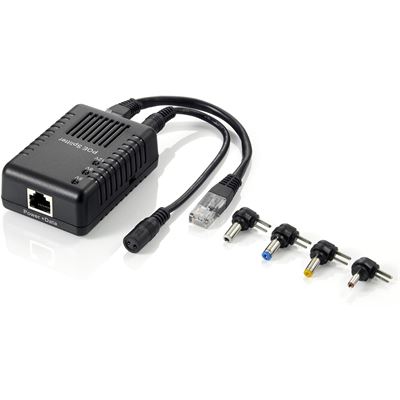 Level One Power over Ethernet Splitter, dip- switch (POS-1002)