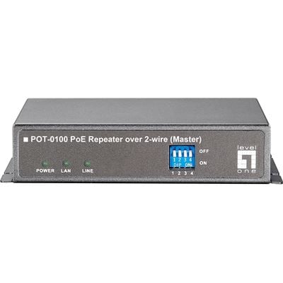 Level One 2 Wire Power over Ethernet Repeater - Master (POT-0100)