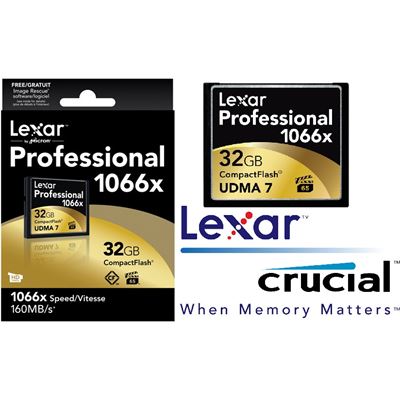 Lexar Professional CompactFlash 32GB 1066x (160 (LCF32GCRBANZ1066)