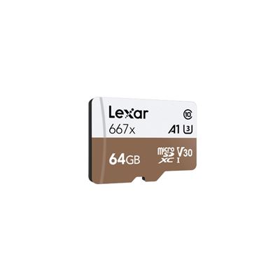 Lexar 64GB Class 10, UHS-I (U3), V30, up to (LSD0667064G-BNNNG)
