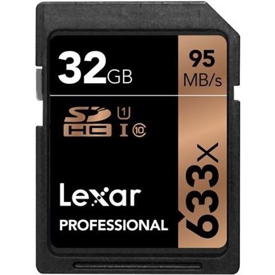 Lexar Professional SDXC Card 633x U1 C10 32Gb (LSD32GCB1AP633)