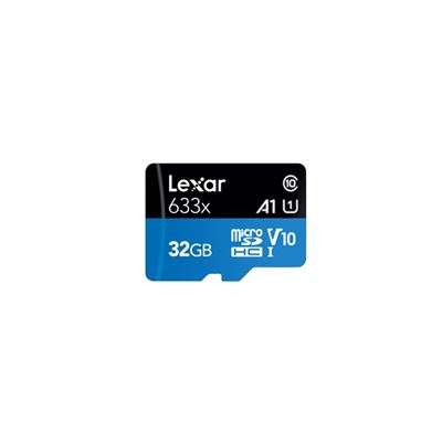 Lexar High-Performance 633x microSDHC/microSDXC UHS (LSDMI32GBB633A)
