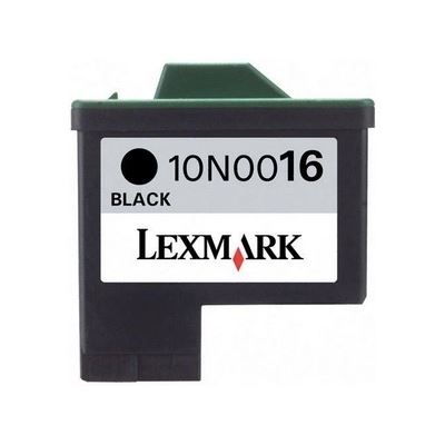Lexmark #16 Black Standard Use Inkjet Cartridge * 410 pages (10N0016)