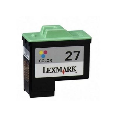 Lexmark #27 Colour Moderate Use Inkjet Cartridge140 pages @ (10N0227)