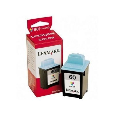 Lexmark #60 Colour Ink Mod 225pgs Z12 / Z22 / Z32@ 15% (17G0060)