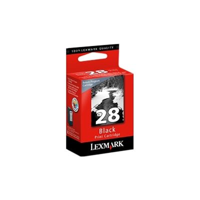 Lexmark #28 Black Return Program Ink Cartridge. 175 (18C1428A)