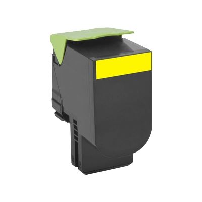 Lexmark 808SY Yellow Standard Yield Toner Cartridge Return (80C8SY0)