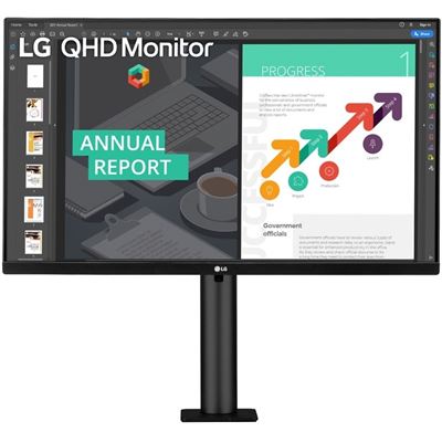 LG Ultrafine 27QN880-B 27" QHD Ergo Business Monitor (27QN880-B)