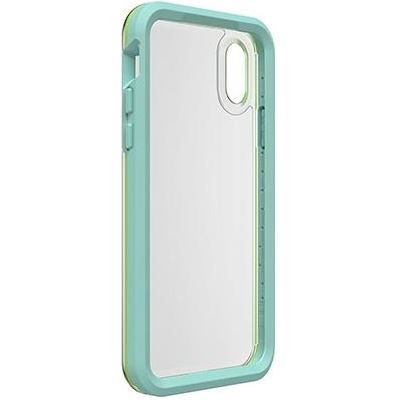 Lifeproof iPhone XS/X Slam Case,Sea Glass Clear Lime,Slim (77-59656)