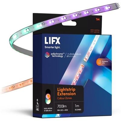 LIFX Z Colour Extension Light Strip 1M 700 Lumens, 4W for (LZ1RGBWAU)
