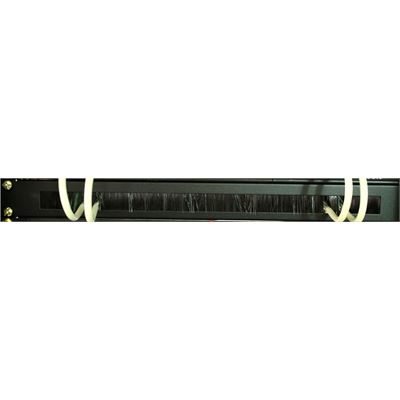 LinkBasic 1RU 19" Cable Management Brush Rail (MTE01)