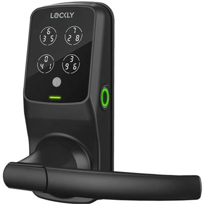 Lockly Secure Plus Smart Lock, Latch, Fingerprint (PGD628F MB)