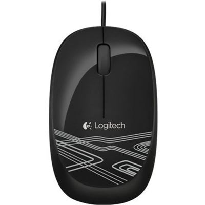 Logitech M105 CORDED MOUSE - BLACK Plug-and-play (910-002920)