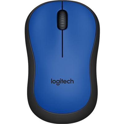 Logitech M221 Silent Wireless Mouse â€“ Blue (910-004883)