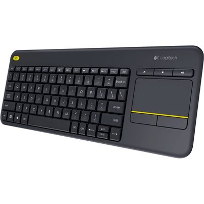 Logitech K400 Plus Wireless Touch Keyboard - Black (920-007165)