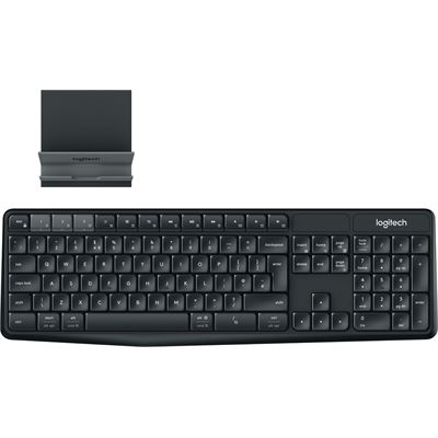 Logitech K345 Multi-Device Bluetooth Keyboard - Black (920-008250)