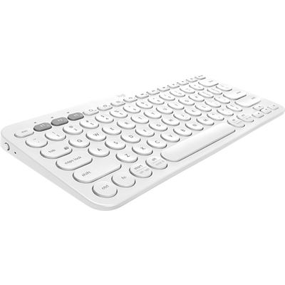 Logitech K380 Multi-Device Bluetooth Keyboard - White (920-009580)
