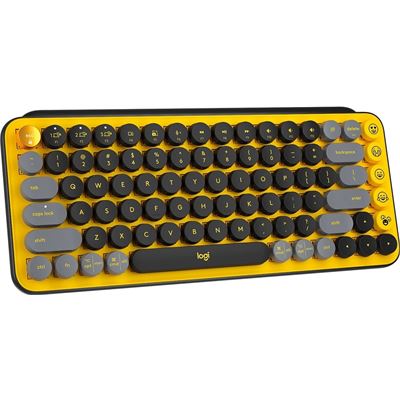 Logitech POP Keys Wireless Mechanical Keyboard w/Emoji  (920-010577)