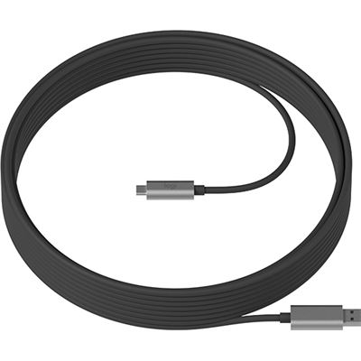 Logitech 10M USB CABLE,MALE TO MALE, 2 YR WTY (939-001799)