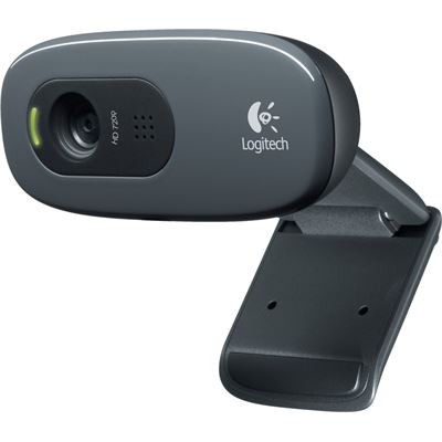 logitech c270 widescreen hd webcam and 3 mp designed for hd video calling and recording