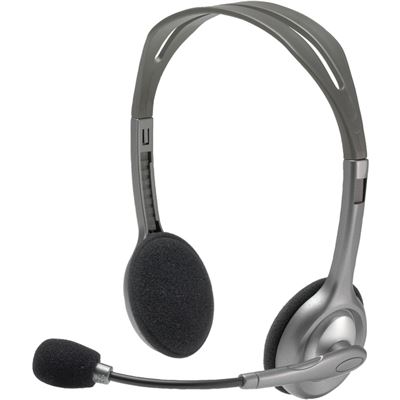 Logitech H110 Stereo Headset with Noise-Cancelling (981-000459)