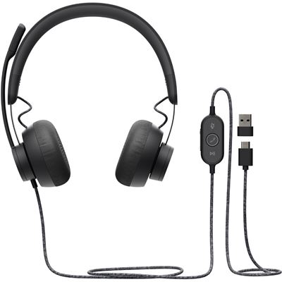 Logitech ZONE WIRED USB HEADSET WITH ANC FOR MICROSOFT (981-000871)