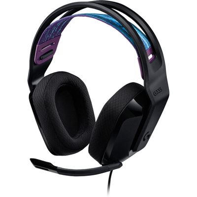 Logitech G335 Wired Gaming Headset - Black (981-000979)
