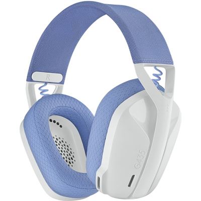 Logitech G435 LIGHTSPEED Wireless Gaming Headset - White (981-001075)