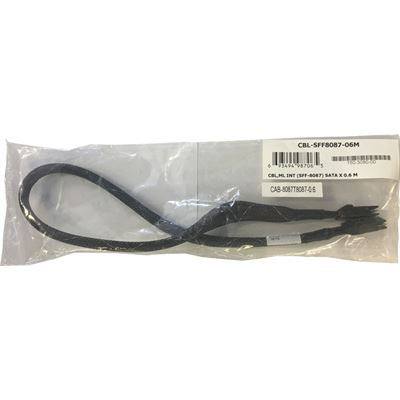 LSI 8087 - 8087 .6M cable (RAID card to HS (CBL-SFF8087-06M)