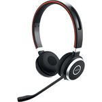 Jabra Evolve 65 Microsoft Certified Bluetooth Stereo Noise Cancelling Headset