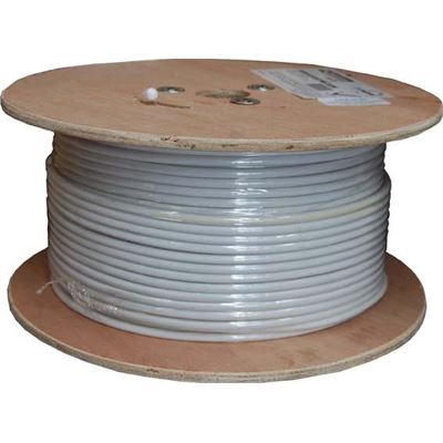 Matchmaster *152M Roll RG6 Shielded Cable White 75 (C-RG6-152 WH)