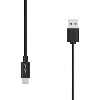 mbeat Prime USB-C to USB-A Charge and Sync Cable-1m (MB-CAB-UCA01)