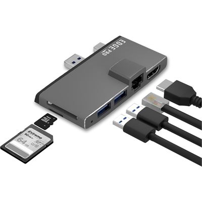 mbeat Edge Pro Multifunction USB- C Hub for Microsoft (MB-EGE-P68GRY)