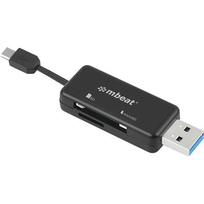 mbeat ? Ultra dual USB 3.0 reader for PCs; Smartphones & (MB-OTG32D)
