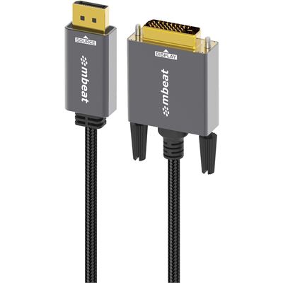 mbeat Tough Link 1.8m DisplayPort to DVI-D Cable (MB-XCB-DPDVI18)