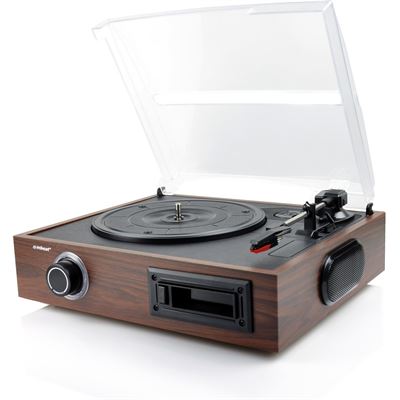 mbeat USB Turntable and Cassette to Digital Recorder 2-in-1 (USB-TR08)